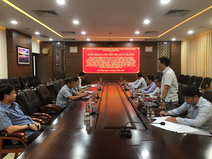 Chi bộ Dân nguyện tổ chức sinh hoạt chuyên đề quý III.2024